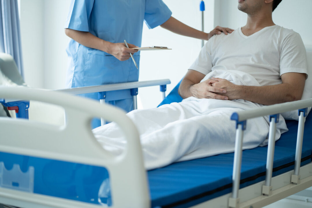 Female doctors encourage and provide medical advice while checki